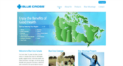 Desktop Screenshot of bluecross.ca